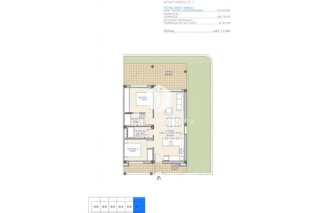 Nieuwbouw Woningen - Appartement / flat -
Los Alcazares - Serena Golf