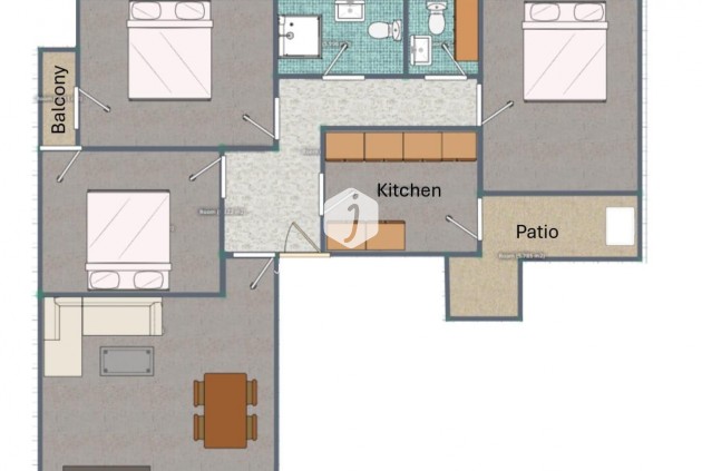 Tweedehands - Appartement / flat -
Torrevieja - Las Piscinas Naturales