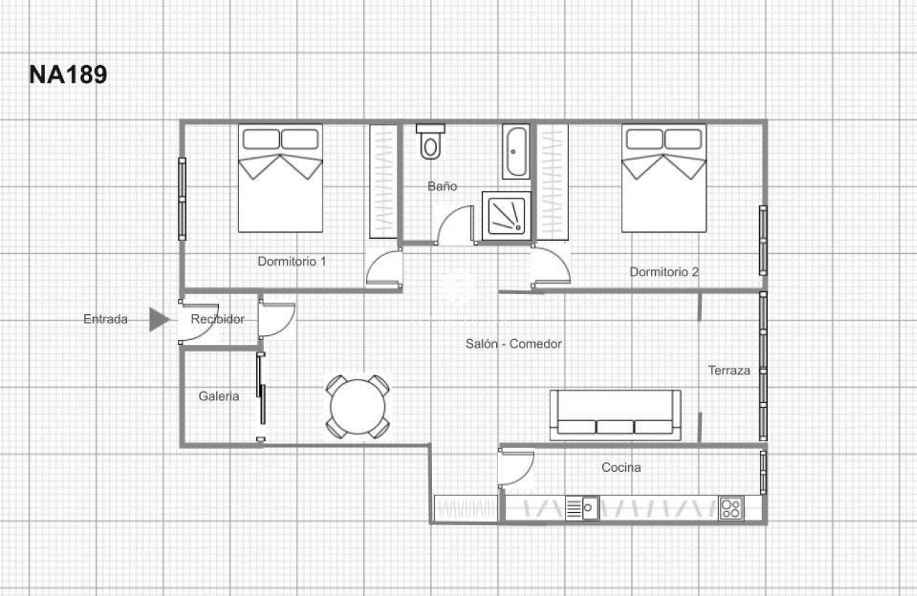 Z drugiej ręki - Mieszkanie w bloku -
Torrevieja - Playa de los Naufragos