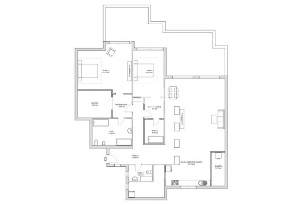 Tweedehands - Penthouse -
Orihuela Costa - Campoamor