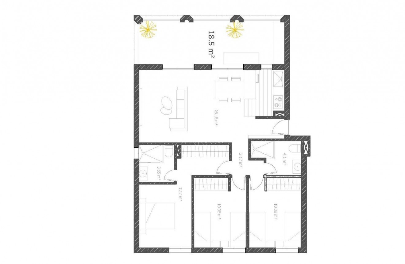 Nieuwbouw Woningen - Appartement / flat -
Villajoyosa - Cala Mallaeta