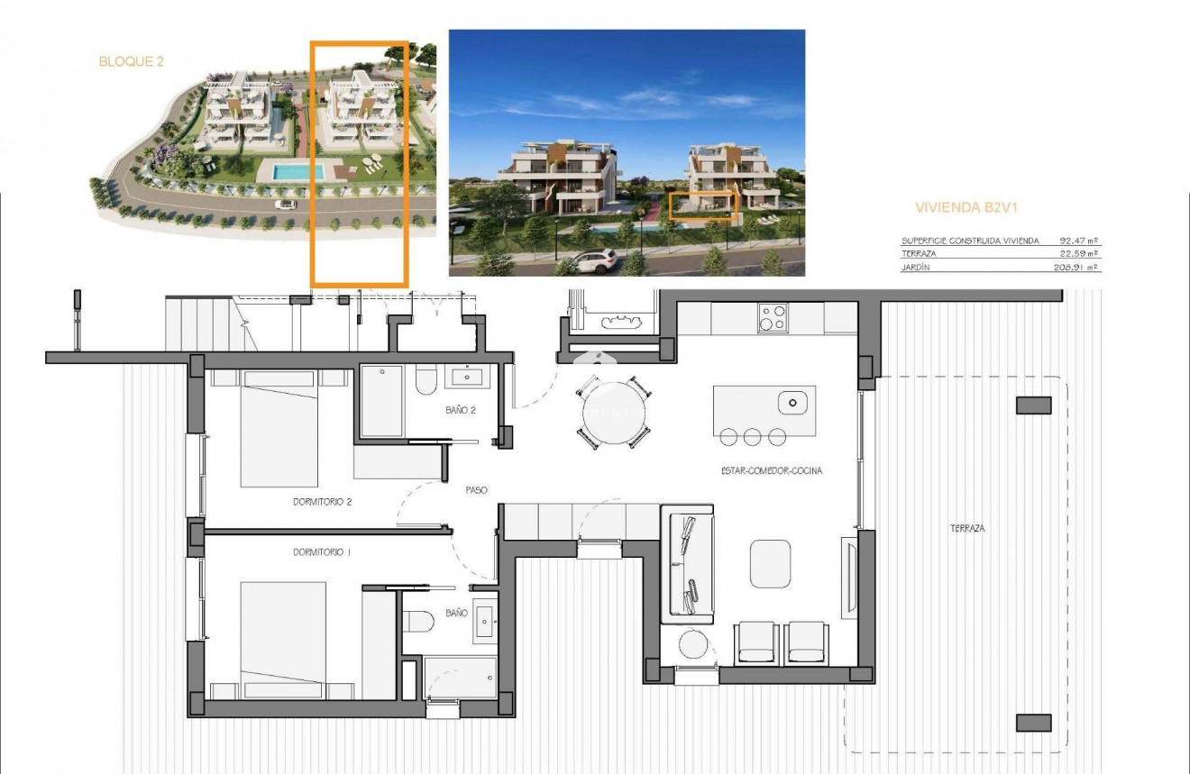 Nieuwbouw Woningen - Appartement / flat -
Fuente Álamo - Hacienda del Alamo