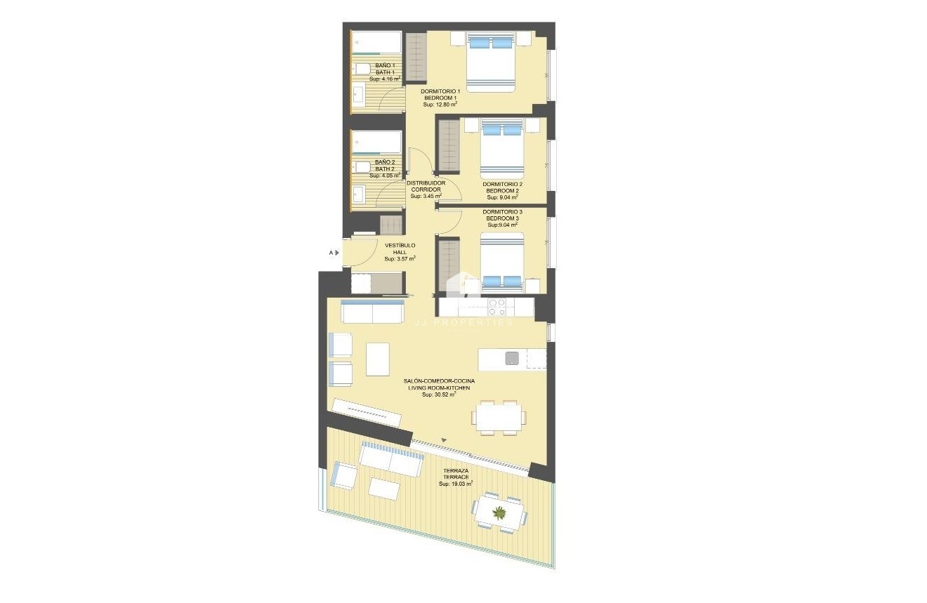 Nieuwbouw Woningen - Appartement / flat -
Orihuela Costa - Campoamor