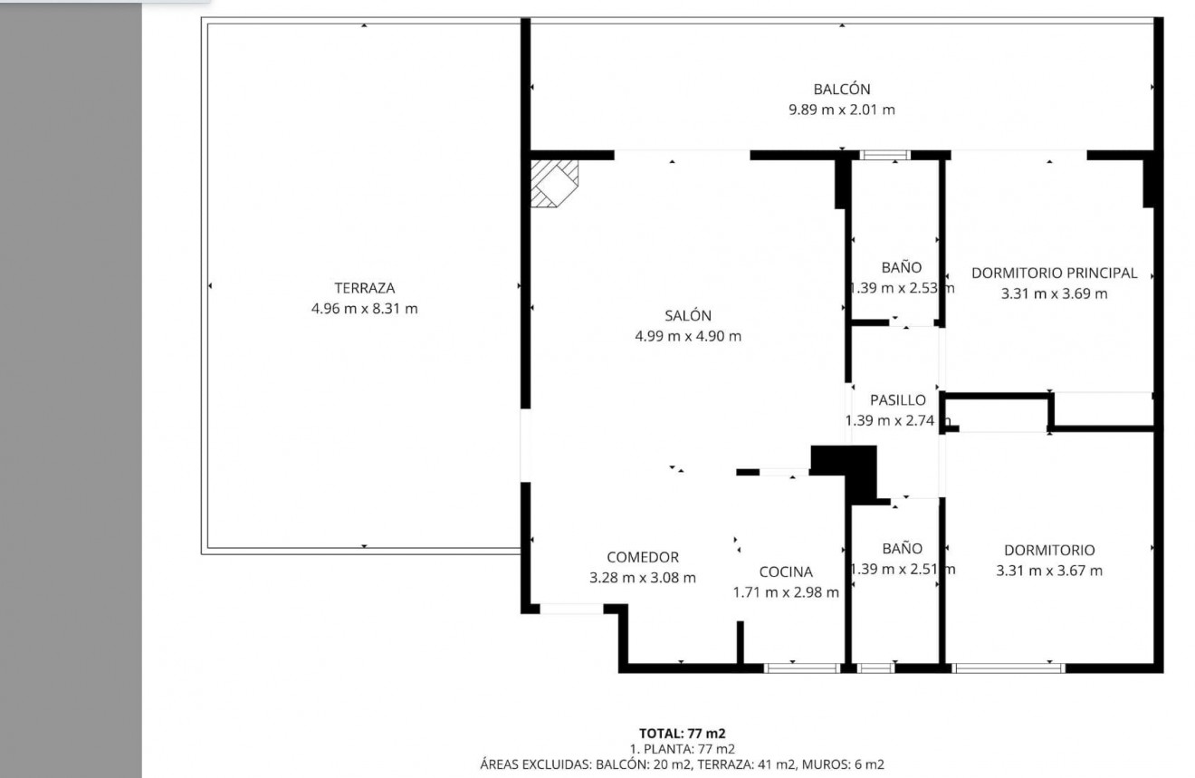 Tweedehands - Penthouse -
Torrevieja - Punta prima
