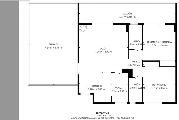 Tweedehands - Penthouse -
Torrevieja - Punta prima