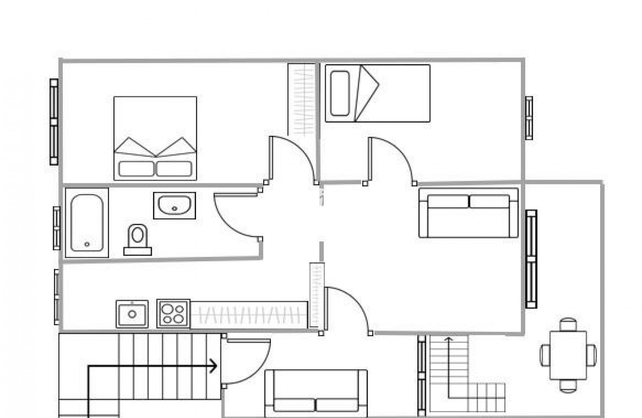 Tweedehands - Bungalow -
Orihuela Costa - Punta Prima