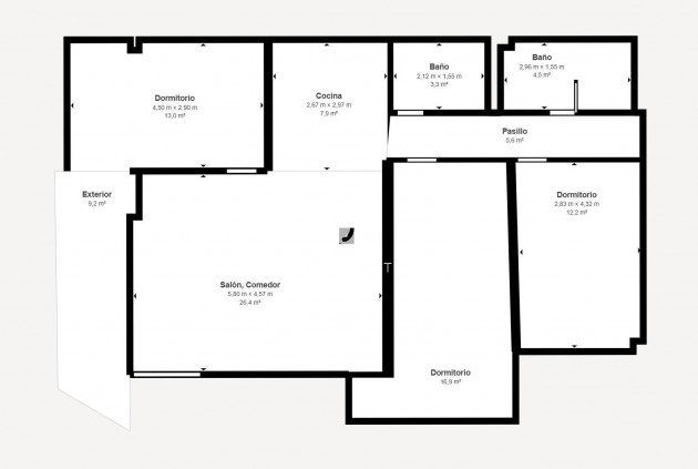 Tweedehands - Appartement / flat -
Torrevieja - Costa Blanca
