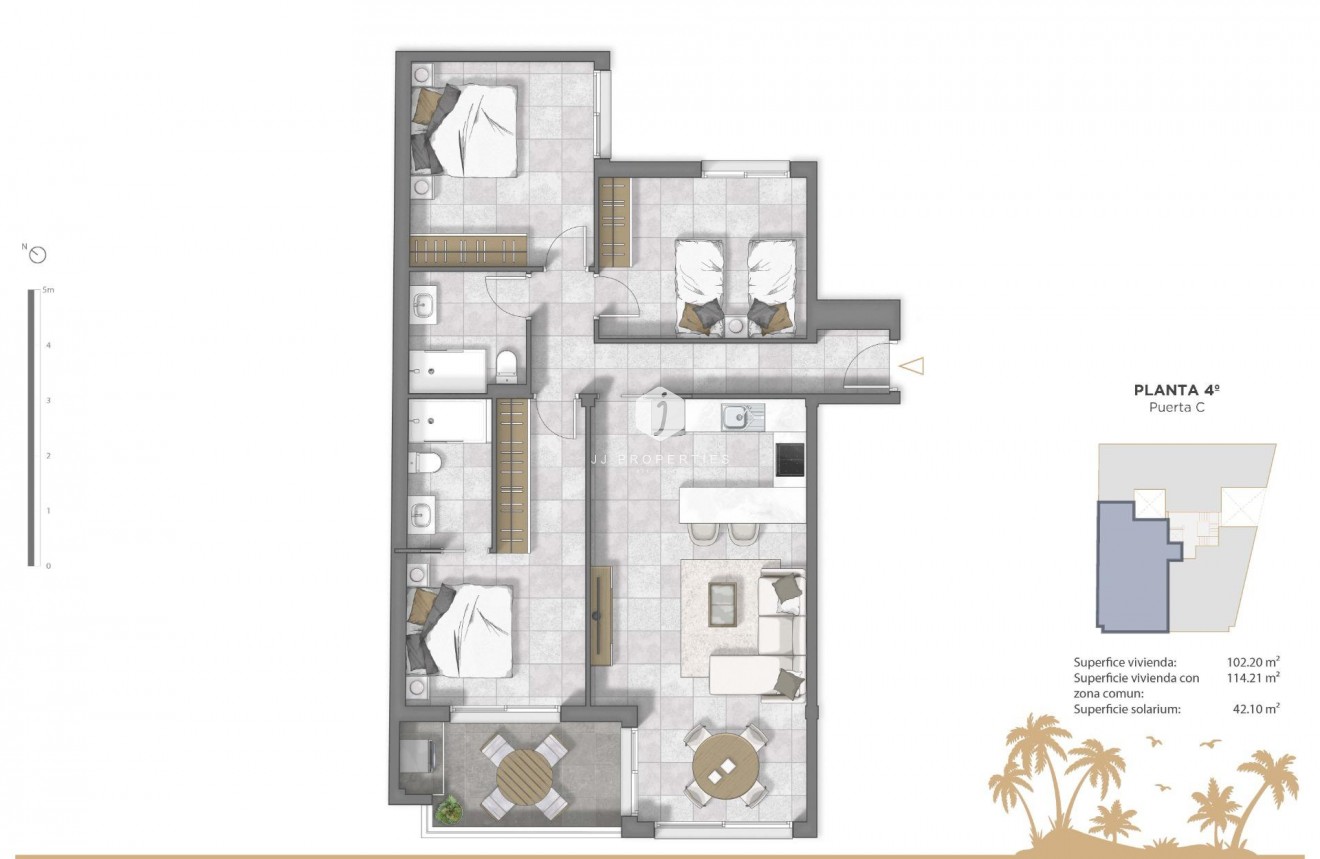Nieuwbouw Woningen - Penthouse -
Guardamar del Segura - Pueblo