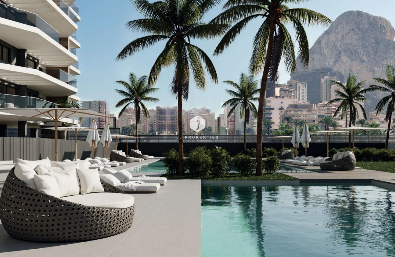 Nieuwbouw Woningen - Appartement / flat -
Calpe - Playa Cantal Roig