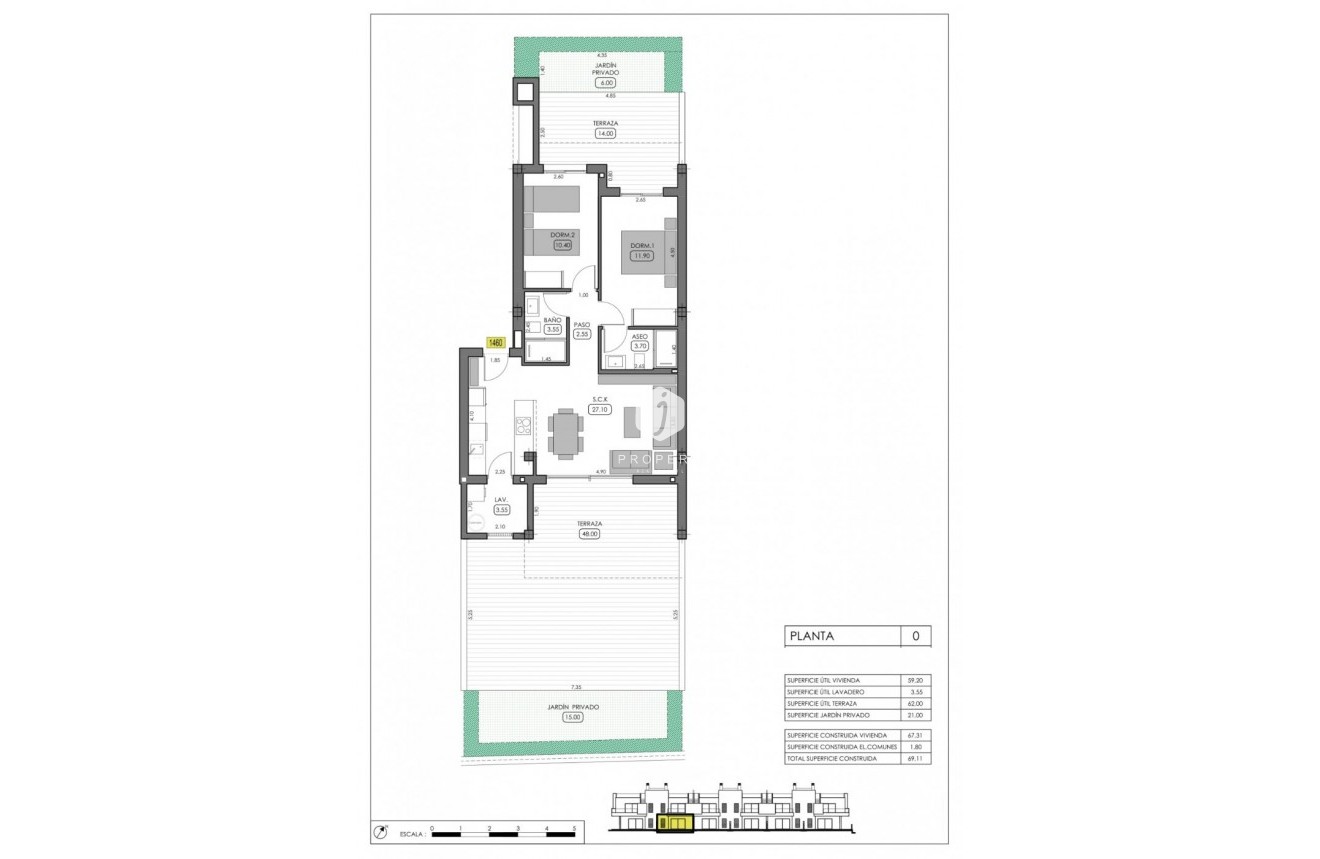 Nieuwbouw Woningen - Bungalow -
Algorfa - La finca golf