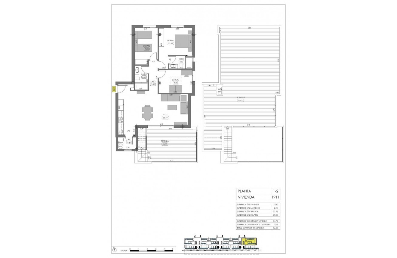 Nowy budynek - Bungalow -
Algorfa - La finca golf