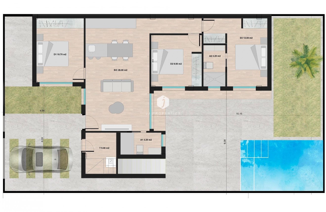 Nouvelle construction - Chalet -
Torre Pacheco - Roldán