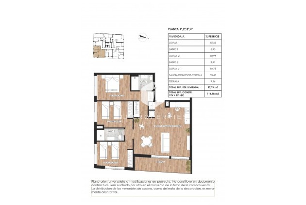 Obra nueva - Apartamento / piso -
Torrevieja - PARQUE DE LAS NACIONES