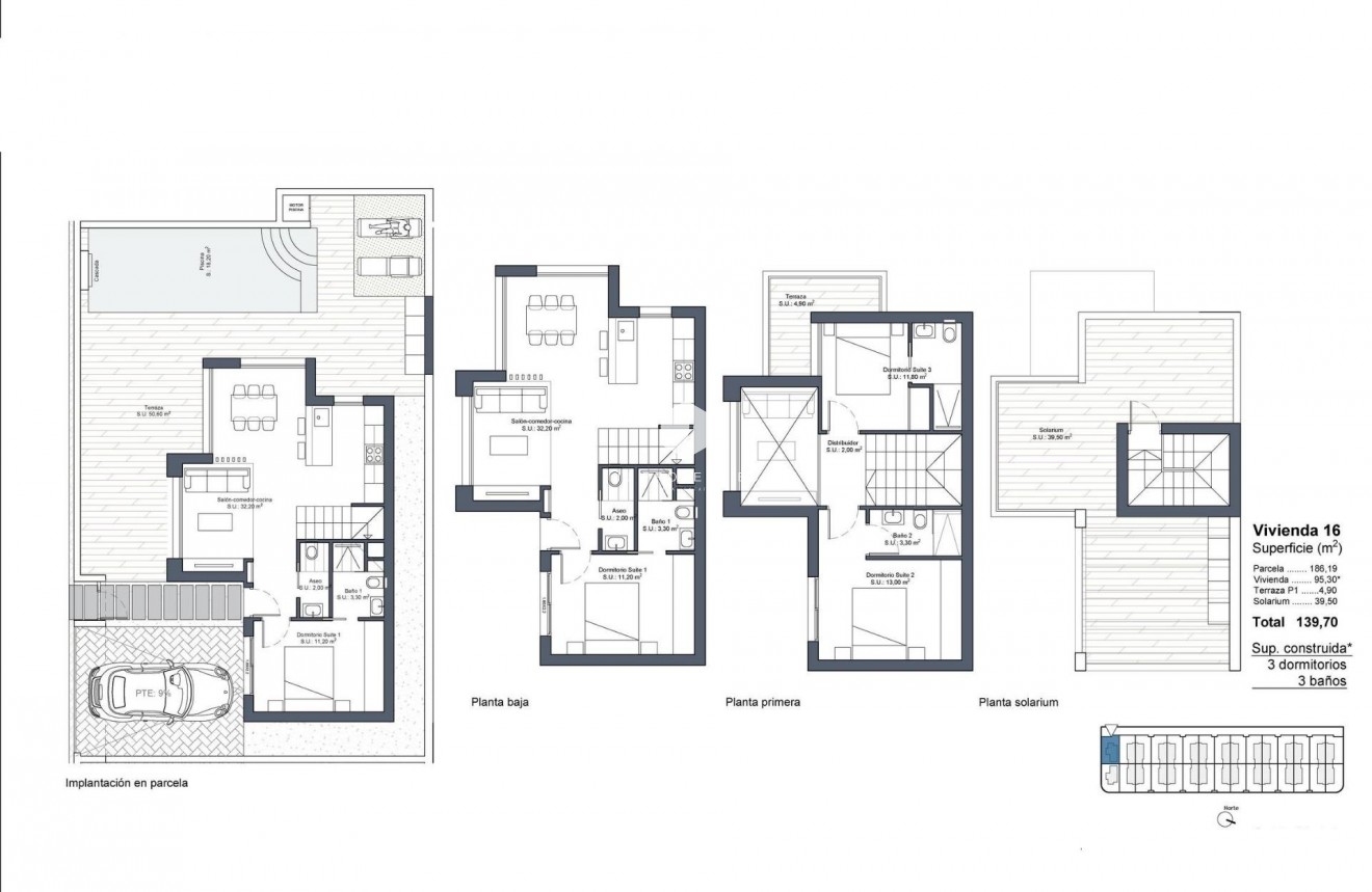 Obra nueva - Villa -
Rojales - Lo Marabú