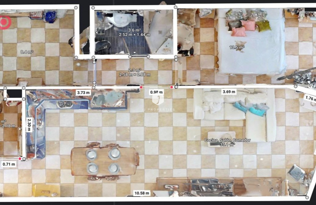 Z drugiej ręki - Mieszkanie w bloku -
Torrevieja - Puerto Deportivo Marina Salinas