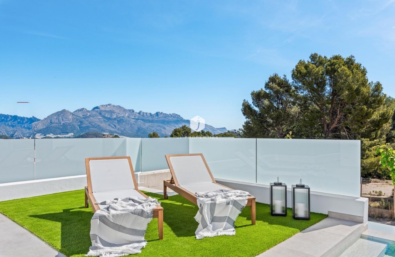 Nowy budynek - Villa -
Polop - Urbanizaciones