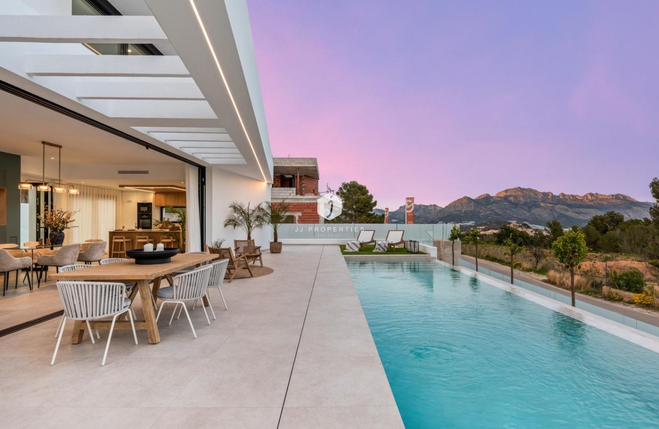 Nowy budynek - Villa -
Polop - Urbanizaciones