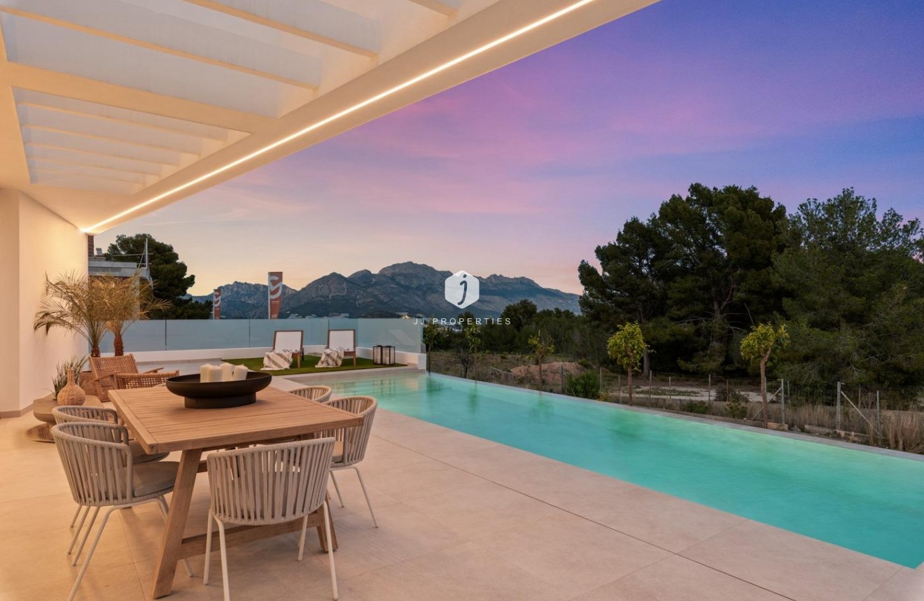 Nowy budynek - Villa -
Polop - Urbanizaciones