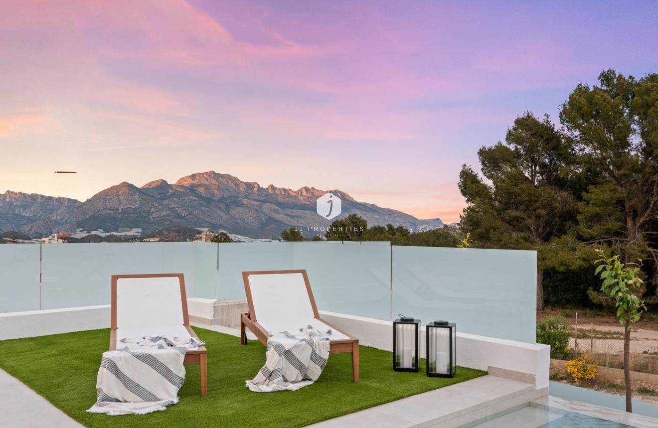 Nowy budynek - Villa -
Polop - Urbanizaciones