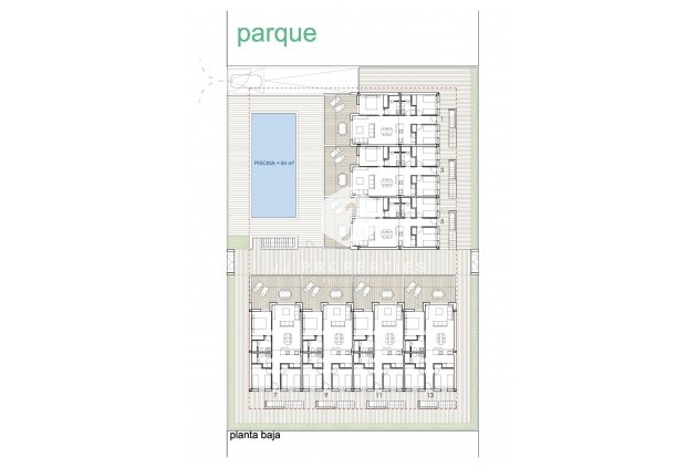 Nowy budynek - Bungalow -
Bigastro - Loma Alta