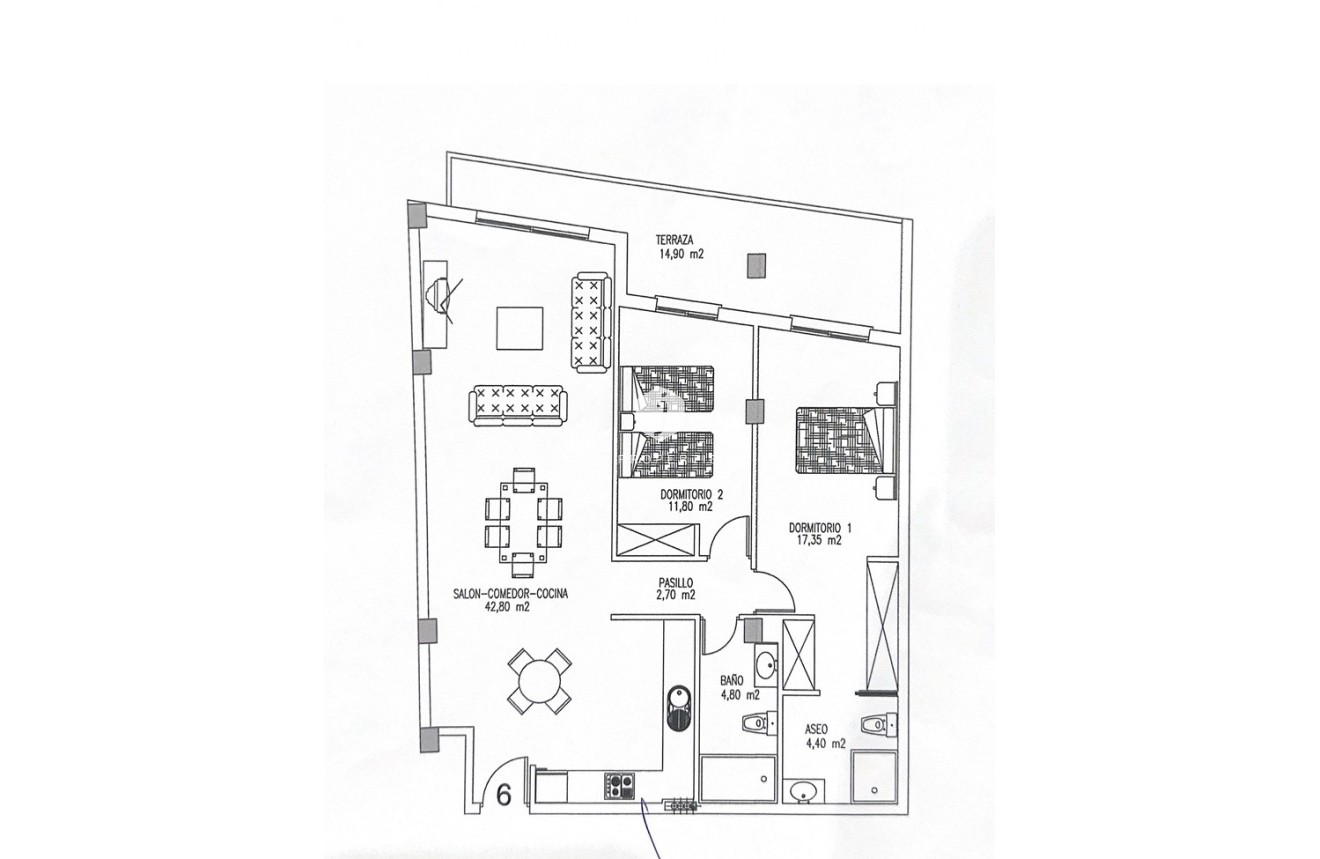 Z drugiej ręki - Mieszkanie w bloku -
Torrevieja - Costa Blanca