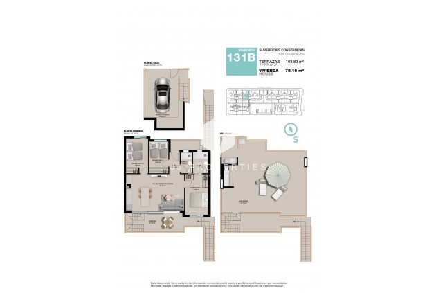 Nowy budynek - Bungalow -
Pilar de la Horadada - TORRE DE LA HORADADA