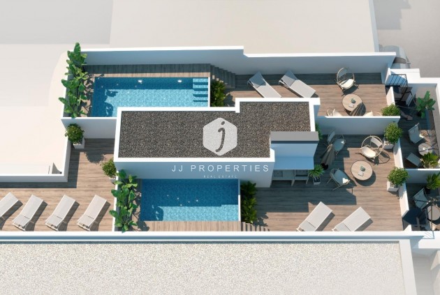 Neue Gebäude - Penthouse -
Torrevieja - Playa de El Cura