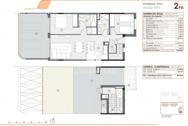 Neue Gebäude - Penthouse -
Torrevieja - La Hoya