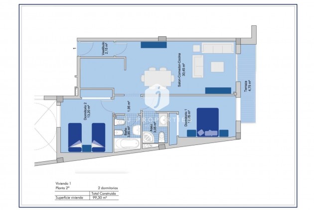 Nowy budynek - Mieszkanie w bloku -
San Miguel de Salinas