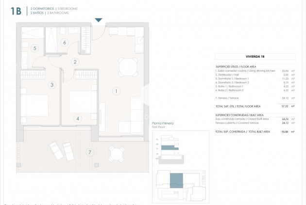 Nieuwbouw Woningen - Appartement / flat -
Benijofar - Pueblo