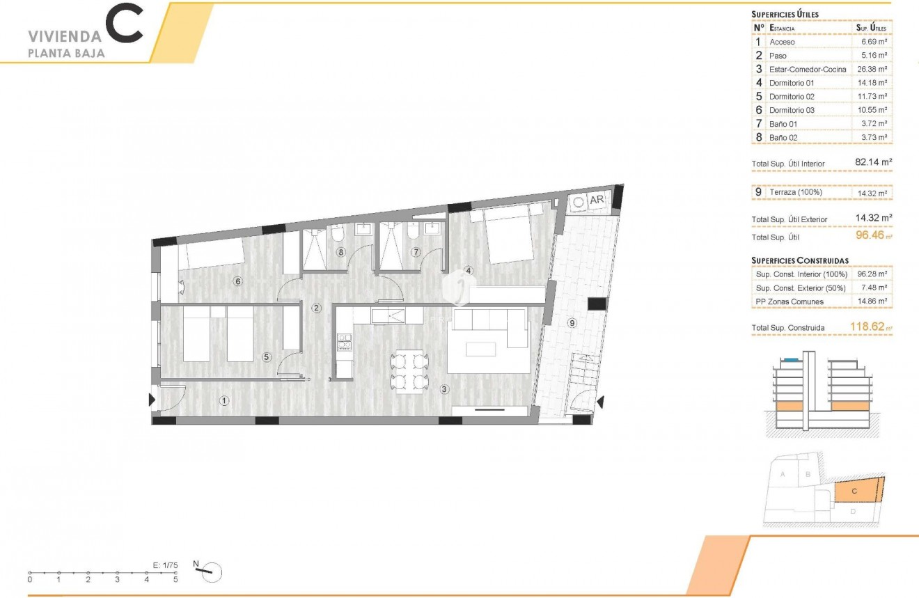 New Build - Apartment / flat -
Torrevieja - Centro