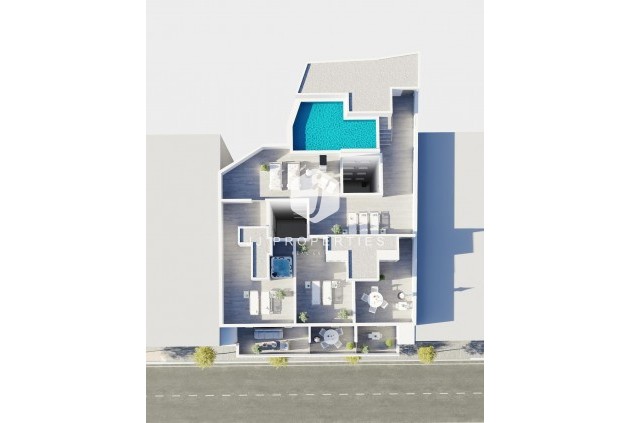 New Build - Apartment / flat -
Torrevieja - Centro