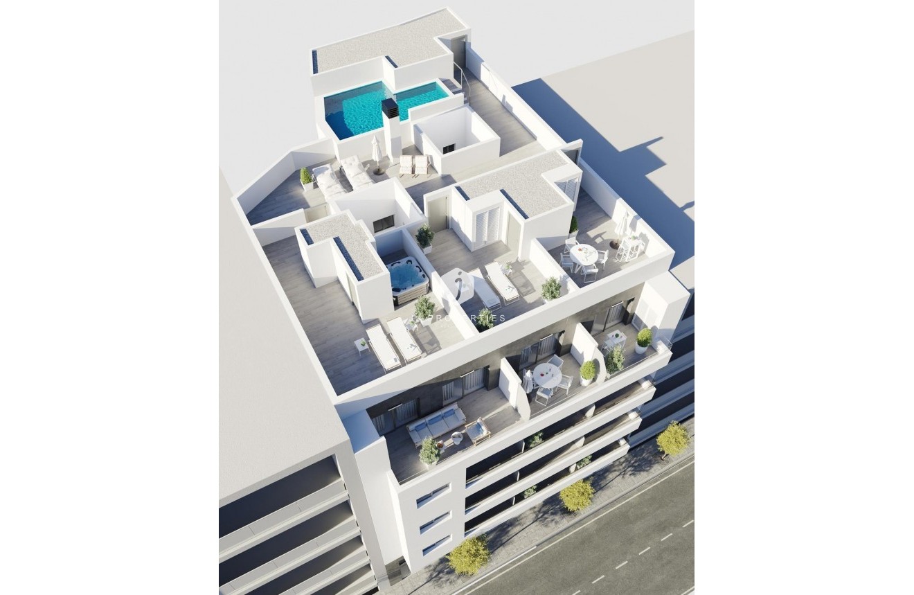 New Build - Apartment / flat -
Torrevieja - Centro