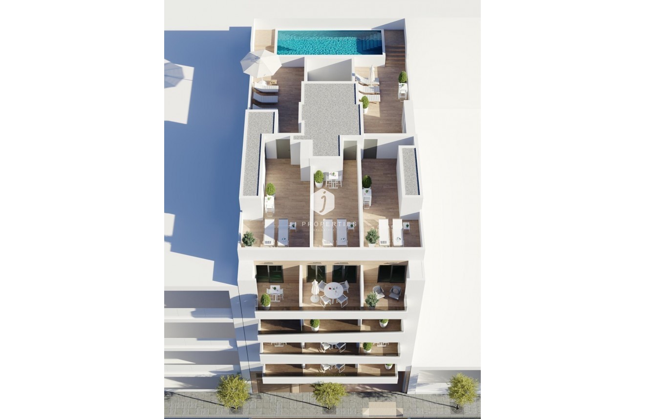 New Build - Apartment / flat -
Torrevieja - Centro