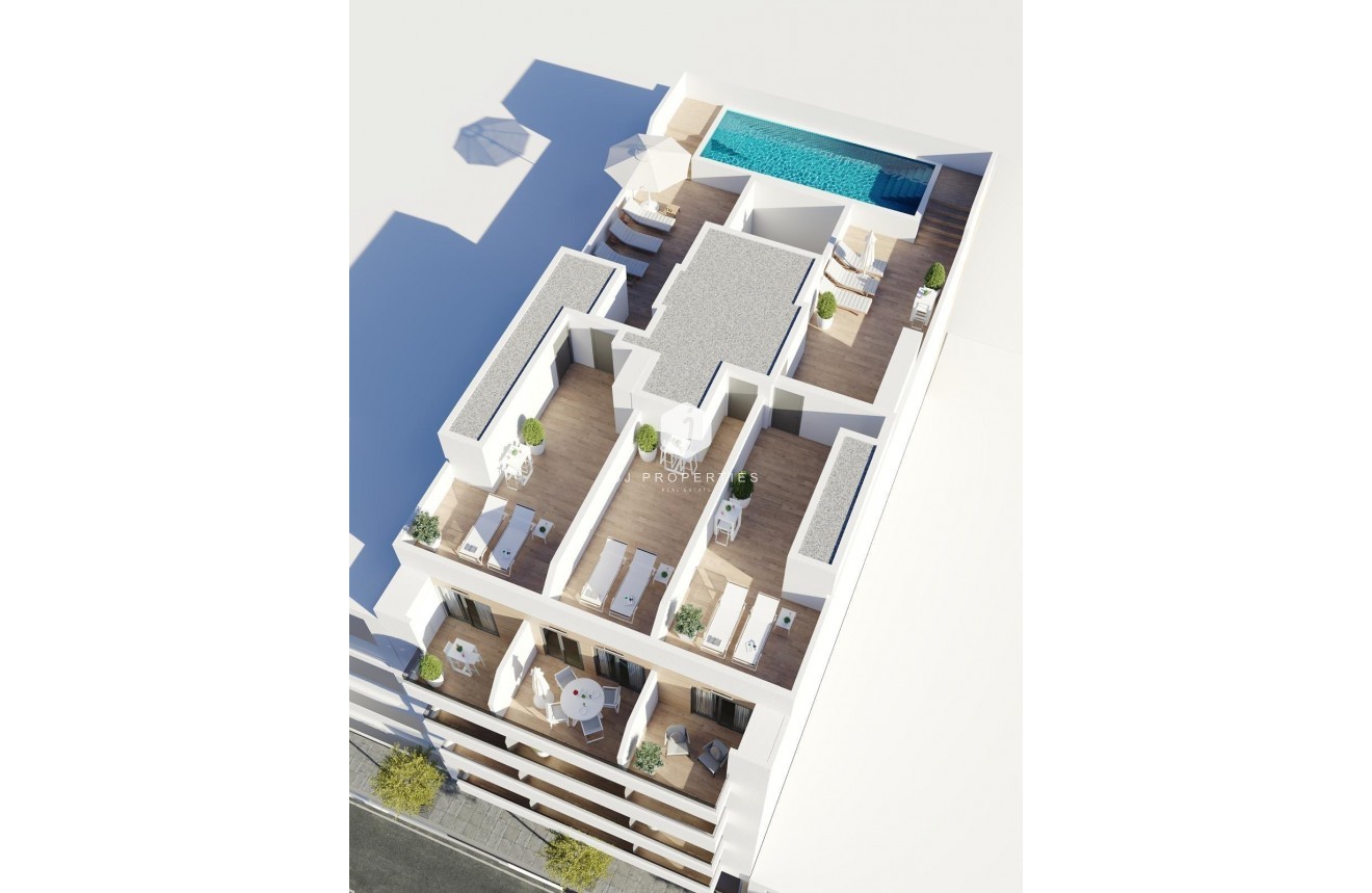 New Build - Apartment / flat -
Torrevieja - Centro