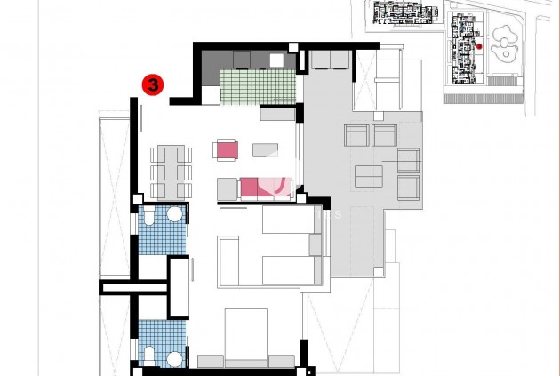 New Build - Apartment / flat -
Denia - Las Marinas km 2.5