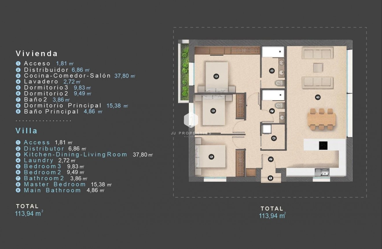 New Build - Villa -
Orihuela Costa - Las Filipinas