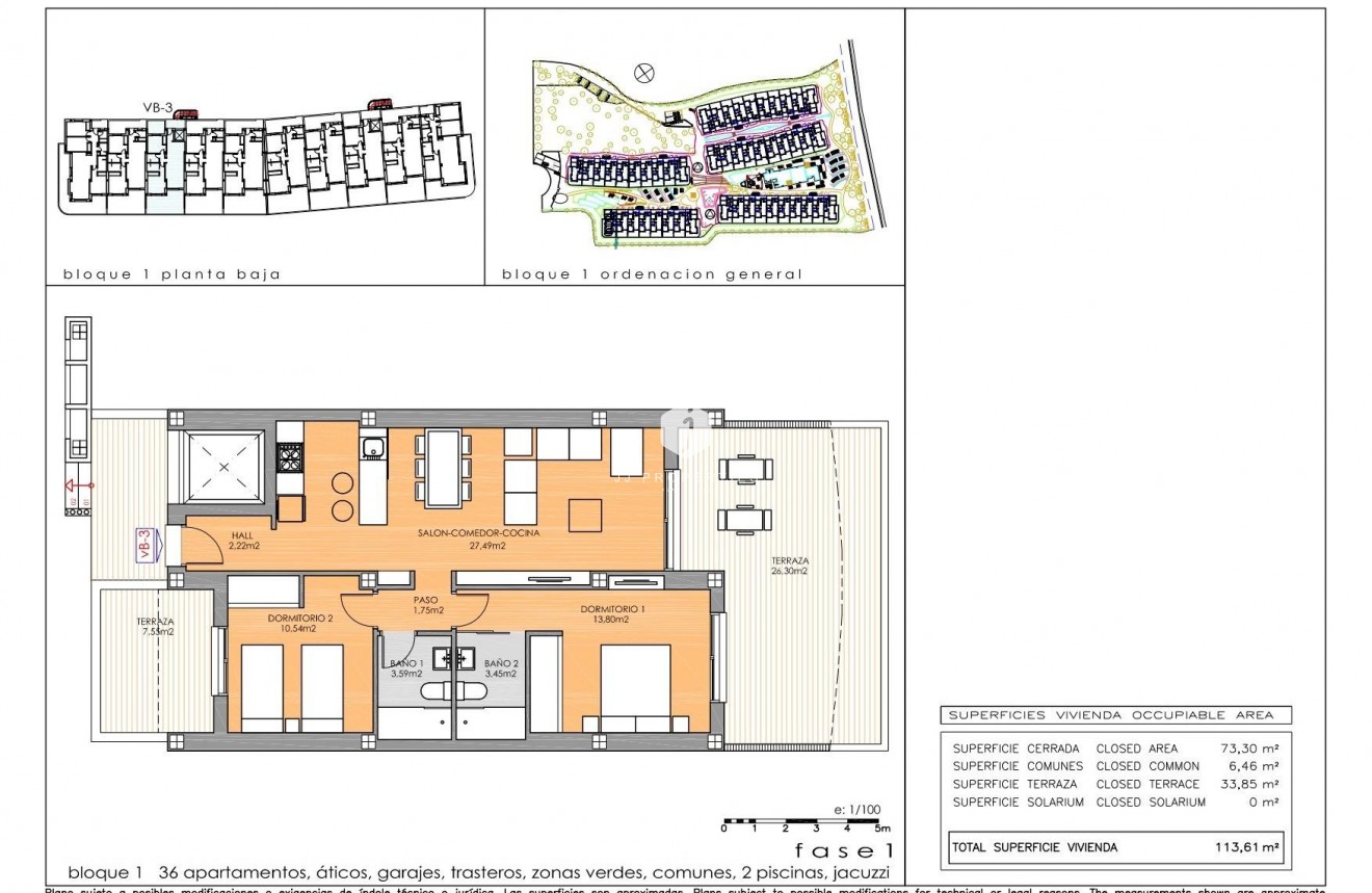 Obra nueva - Apartamento / piso -
Orihuela Costa - Playa Flamenca