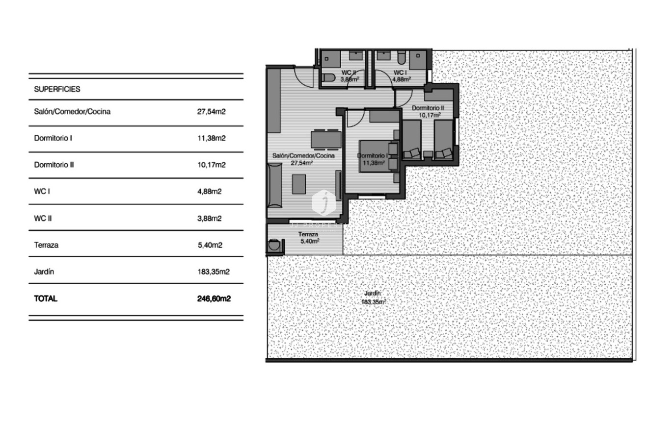 Tweedehands - Appartement / flat -
San Miguel de Salinas - Inland