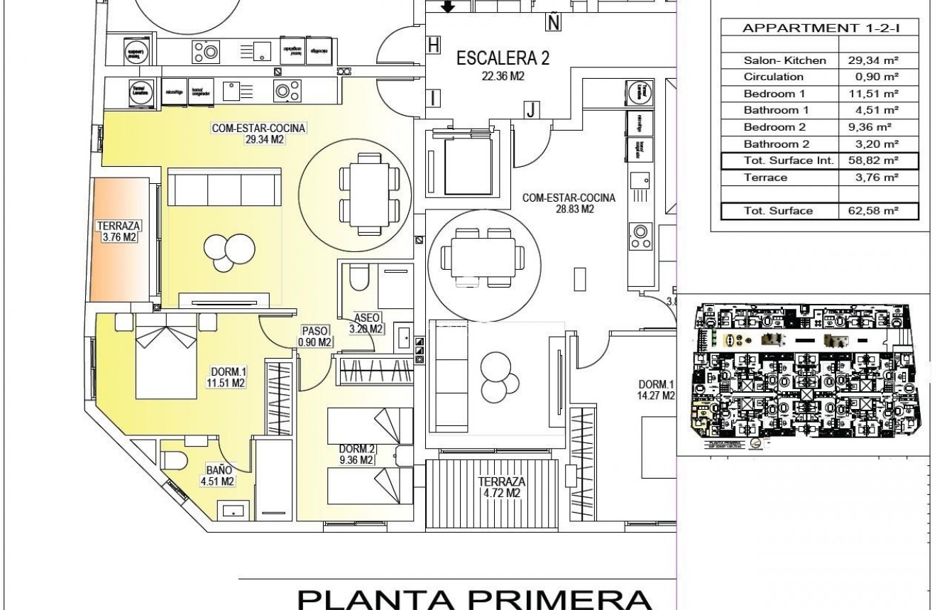 Nowy budynek - Mieszkanie w bloku -
San Miguel de Salinas - Pueblo