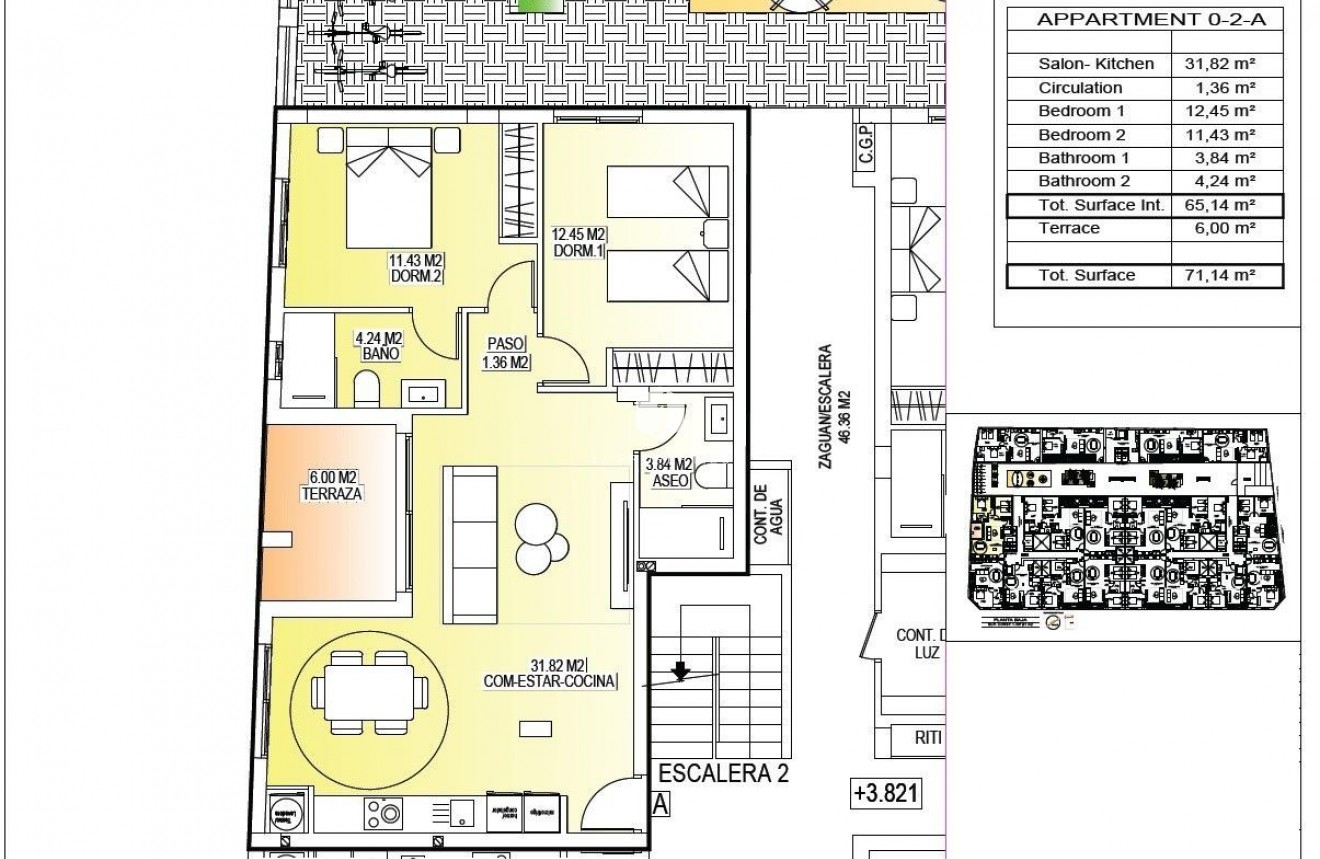 Nowy budynek - Mieszkanie w bloku -
San Miguel de Salinas - Pueblo