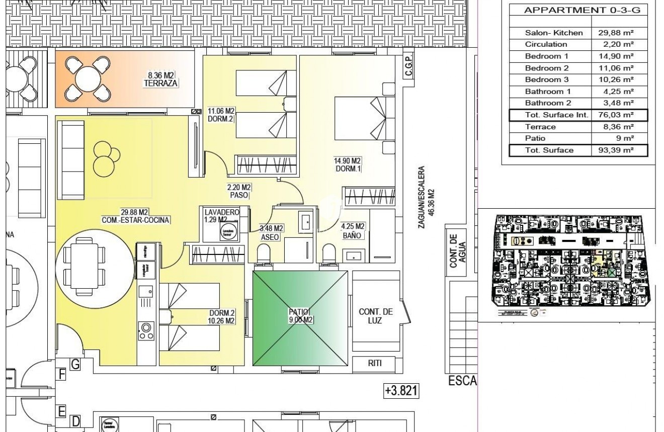 Nowy budynek - Mieszkanie w bloku -
San Miguel de Salinas - Pueblo