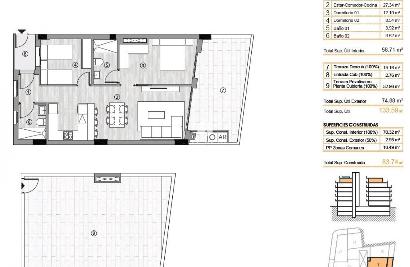 New Build - Penthouse -
Torrevieja - Centro