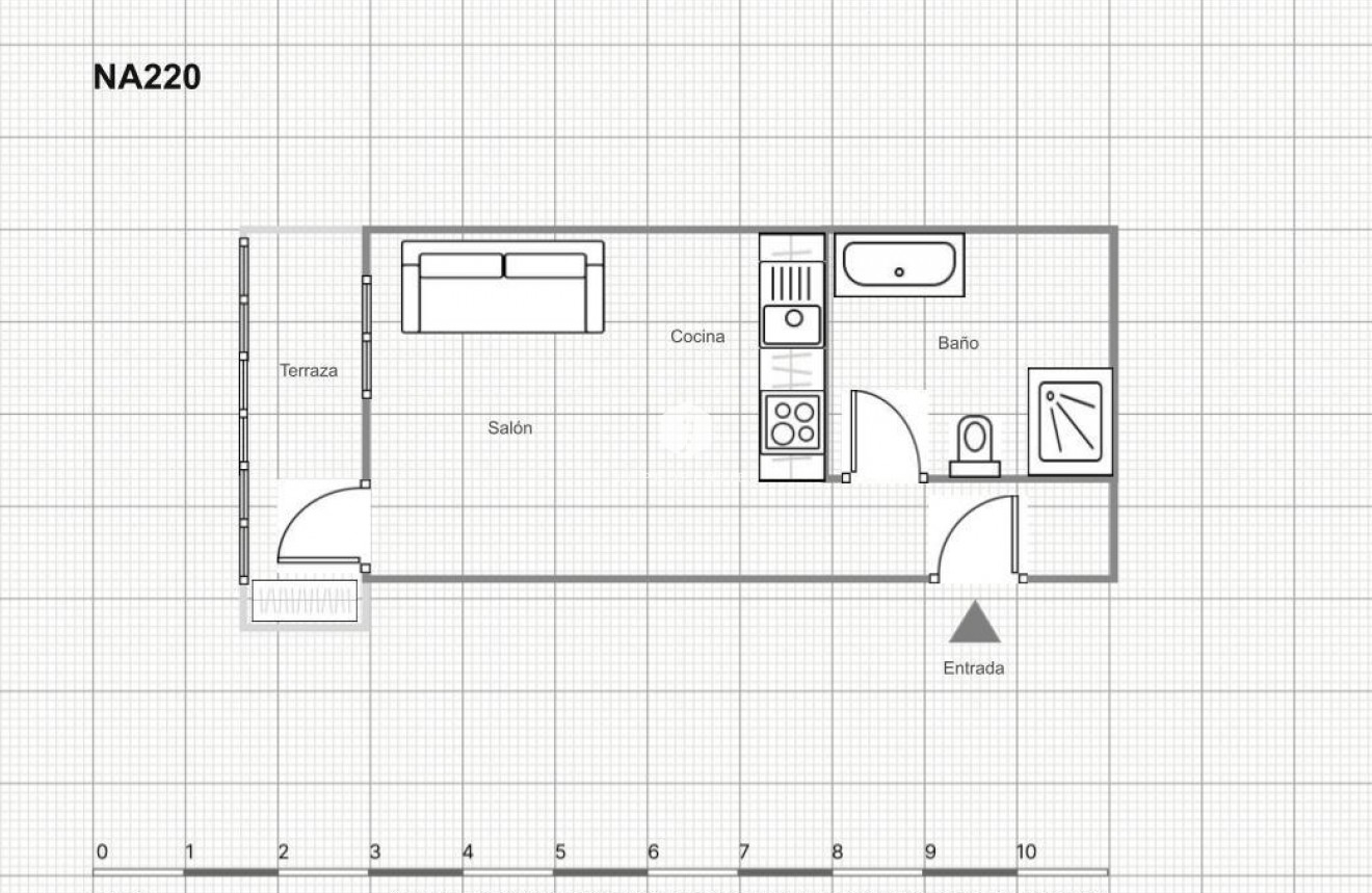 Resale - Apartment / flat -
Torrevieja - Centro