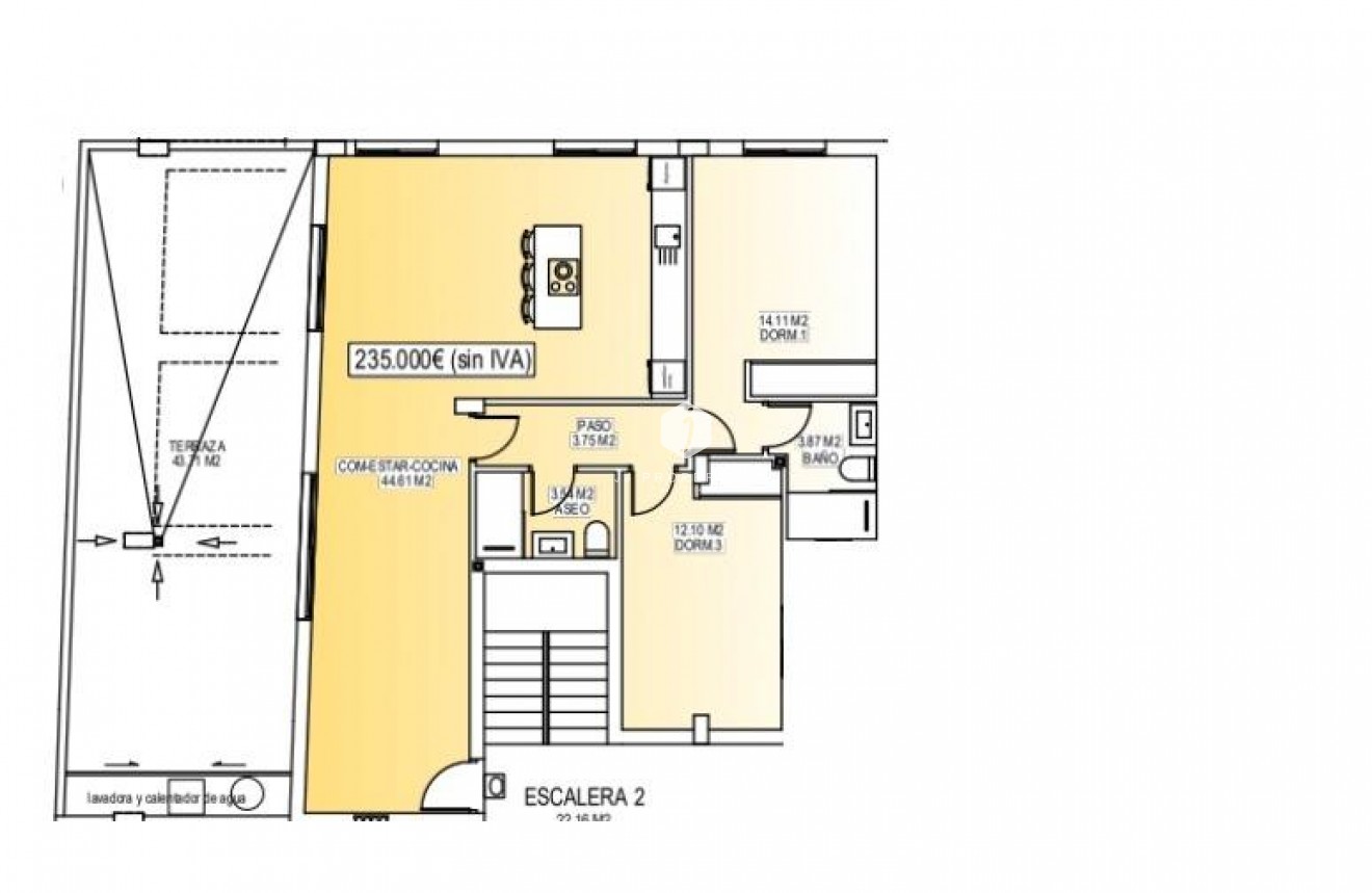 Nieuwbouw Woningen - Penthouse -
San Miguel de Salinas - Pueblo