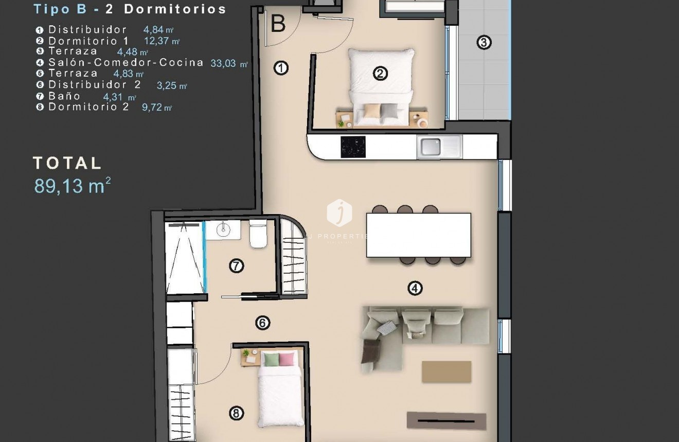 New Build - Apartment / flat -
Torrevieja - Centro