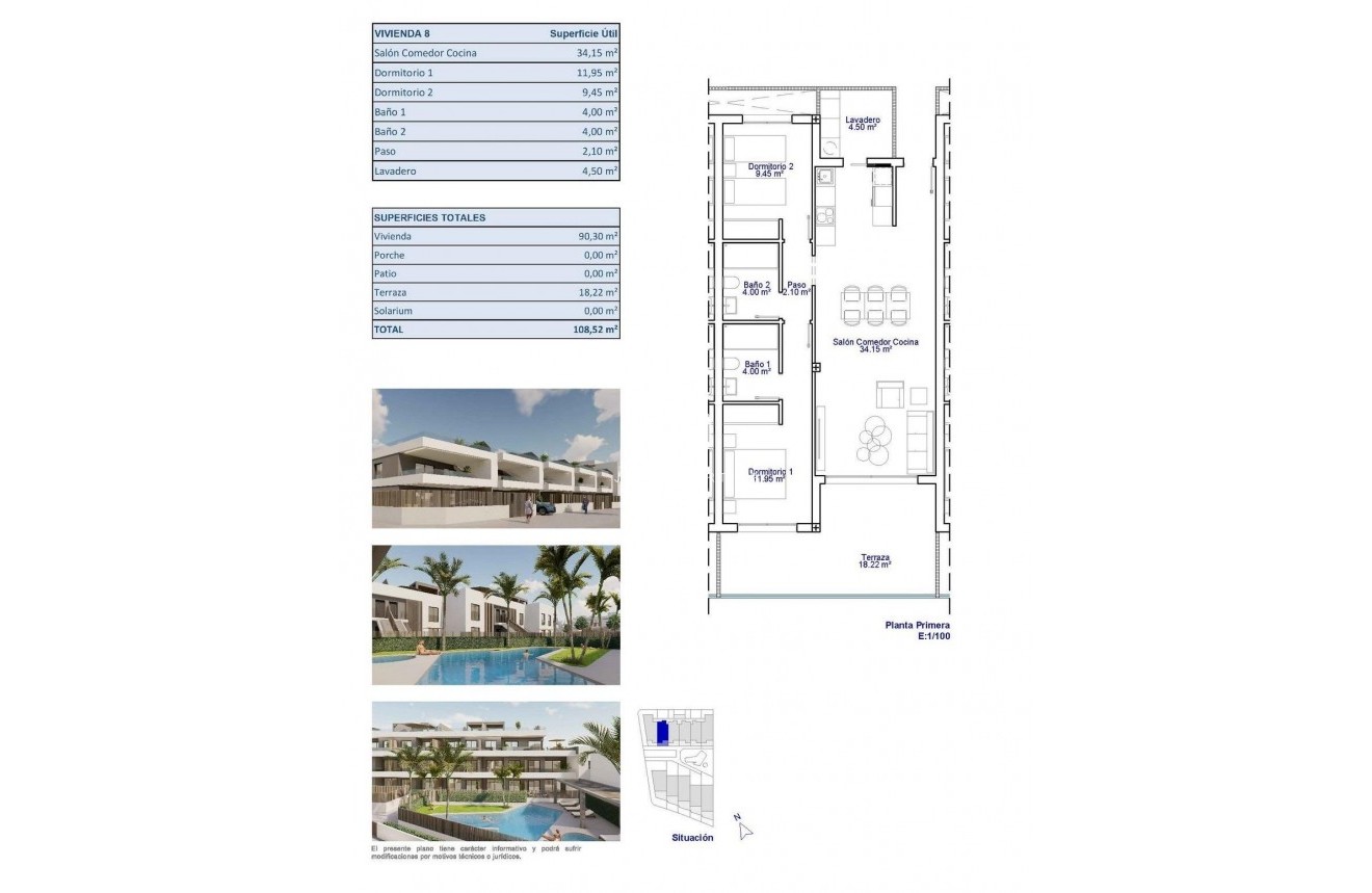 New Build - Apartment / flat -
Pilar de la Horadada - pueblo