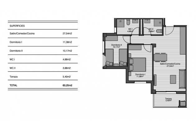 D'occasion - Appartement -
San Miguel de Salinas - Inland