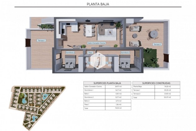 Neue Gebäude - Bungalow -
Torrevieja - Los Balcones