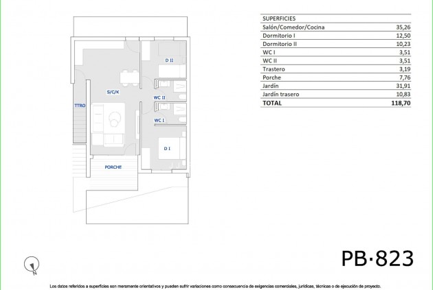 New Build - Bungalow -
San Miguel de Salinas - Pueblo